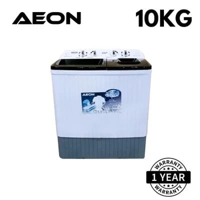 Aeon Twin Tub Washing Machine - Wash Capacity 10 Kg - Spin Capacity 6kg - View 2
