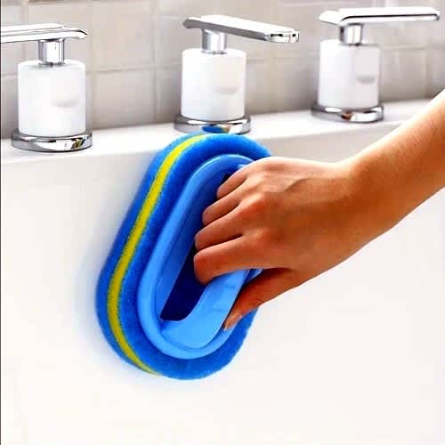 Multifunctional Magic Sponge- Blue - 1Pcs - View 3
