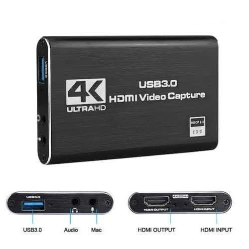4k 1080p Hdmi To Usb 3.0 Video Capture Card Streaming Game Live With Loop For Obs