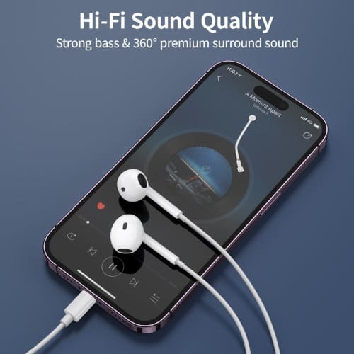 Wired Earpods With Lightening Connector For Iphone - View 8