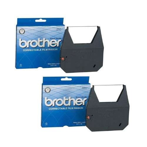 7020 Correctable Film Typewriter Ribbon -Black - 2 Pieces