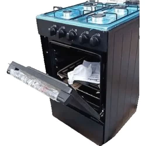 4 Gas Burner Cooker With Oven - Black - Sfc5401b - 50x50cm - View 3