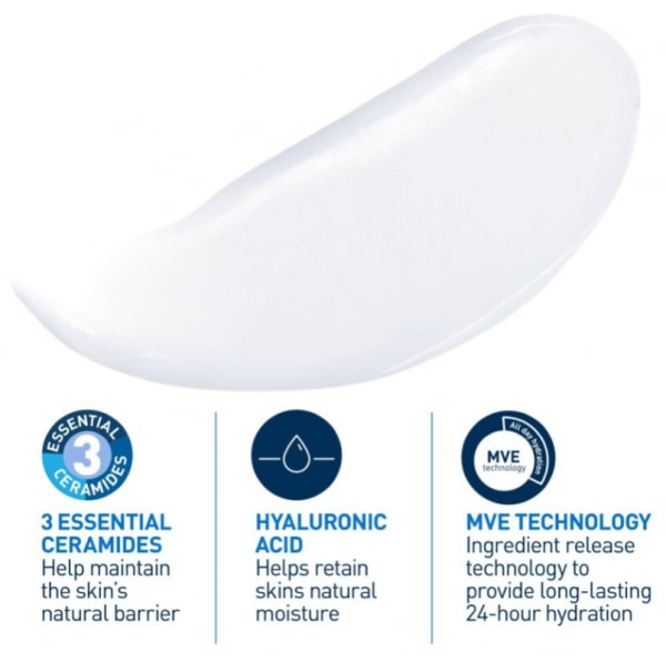 Moisturising Lotion for Dry to Very Dry Skin 236ml With Hyaluronic Acid and 3 Essential Ceramides - View 4