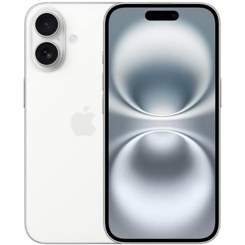 IPhone 16 - 6.1" - 256GB ROM - 8GB RAM - Single Sim - 5g - 3561mAh - White - View 1