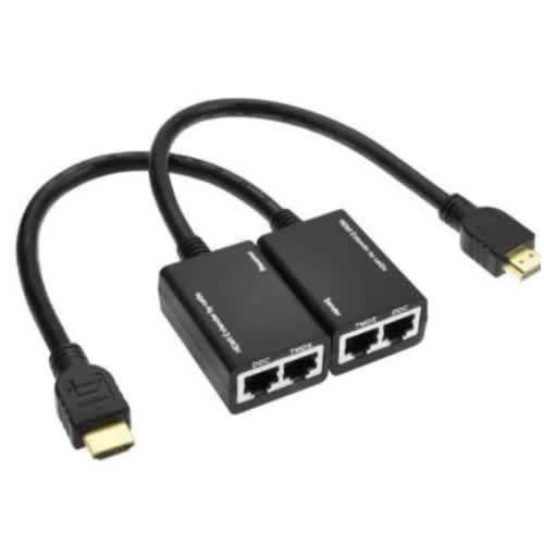 Hdmi Over Rj45 Cat5e Cat6 Lan Ethernet - View 2