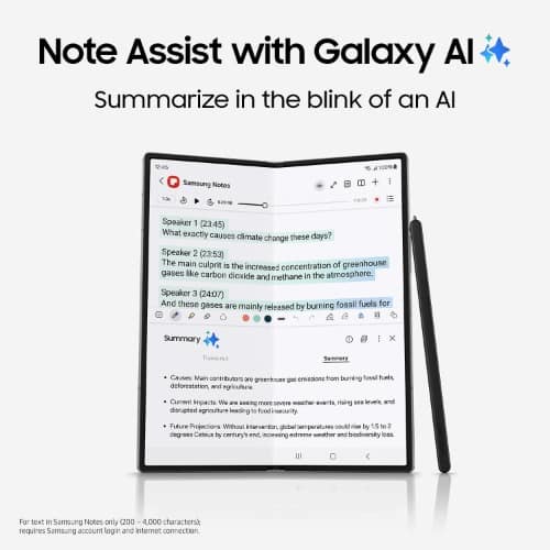 Galaxy Z Fold 6 - 5g - 7.6" - 256GB ROM - 12GB RAM  - 4450mAh - View 2