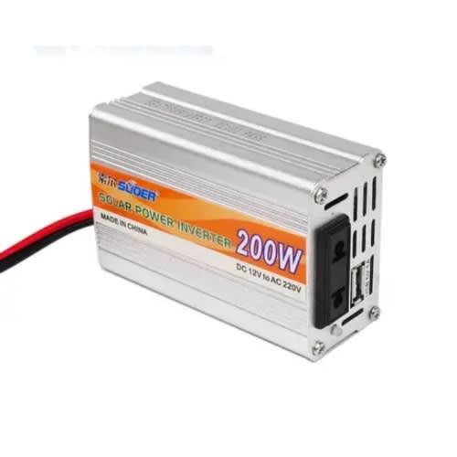 Suoer 200W Car Power Inverter DC 12V To AC 220V - View 3