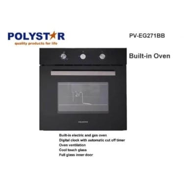 Electric And Gas Built- In Oven - Pv-eg271bb - View 3