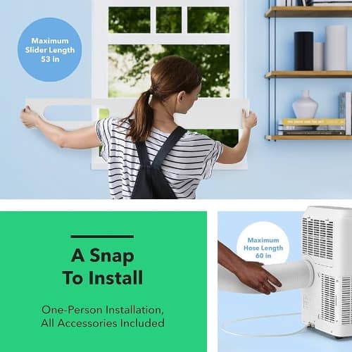 Windpia Commercial Cool Doe - 10000 Btu Ashrae - Air Conditioner With Remote - 1.5hp - View 5