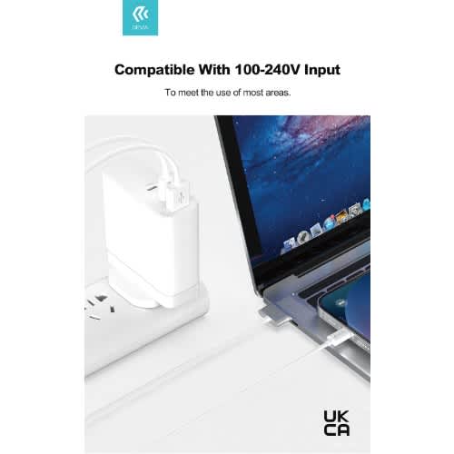 Devia Usb-c+a Gan Fast Charger - 140w - View 5