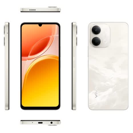 Y11d - 6.74" - 4GB RAM - 128GB ROM - 4G Dual SIM - Fingerprint - 6500mAh - Sunrise Gold - View 2