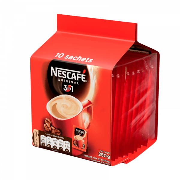 Nescafe Original 3in1 Coffee-250g X 10 Sachets - View 2