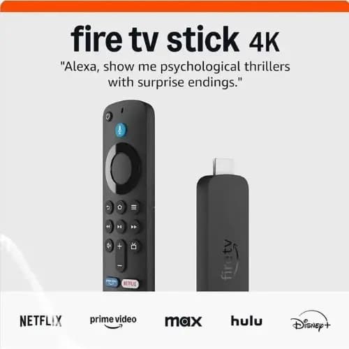Amazon Fire Tv Stick 4k  Streaming Device - Supports Wi-fi 6 - View 4
