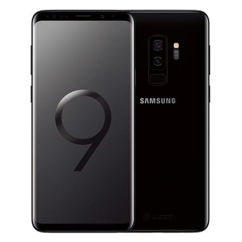 Galaxy S9 Plus - 6.2" - 64GB ROM- 6GB RAM - Single Sim - 3500mAh - Black - Free Pouch & Screen - View 1