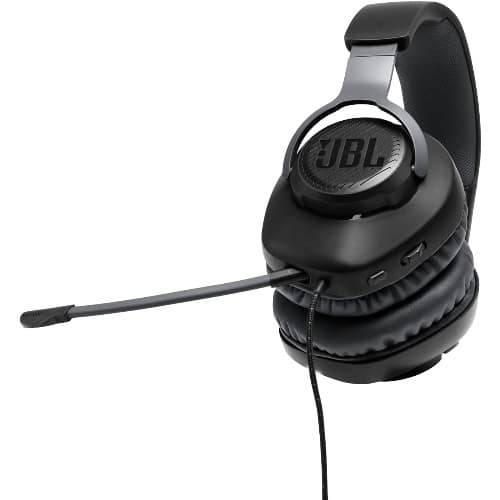 Quantum 100 - Wired Over-ear Gaming Headphones - Black, Large - View 2