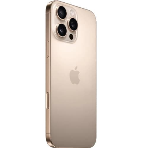 iPhone 16 Pro - 6.3" - 256GB ROM - 8GB RAM - Single Sim – 5G - 3582mAh – Desert Titanium - View 3
