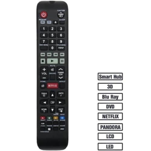 Replacement For Samsung Remote -3d/ Smart Tv - View 3