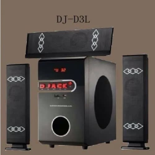3.1 Bluetooth Home Theatre System - D3l - Black - View 3