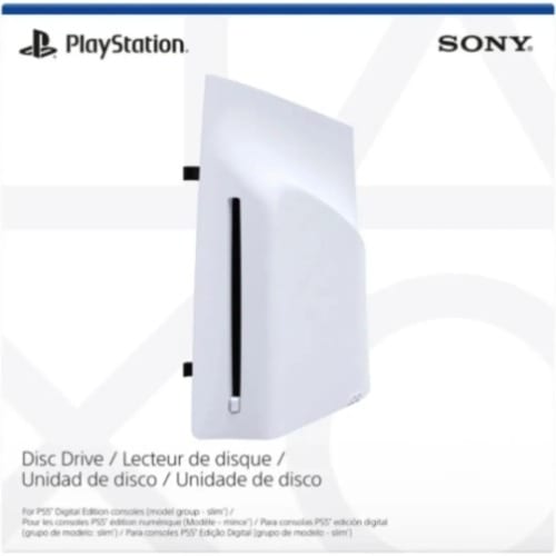Sony Disc Drive For Playstation 5- Digital Edition Consoles - White - View 2