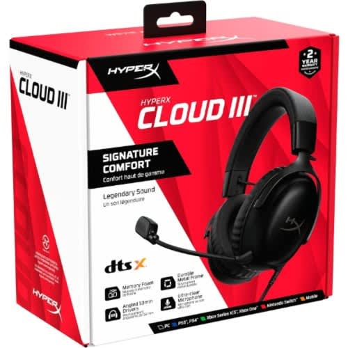 Hyperx Cloud Iii S – Wireless Gaming Headset - Black - View 3