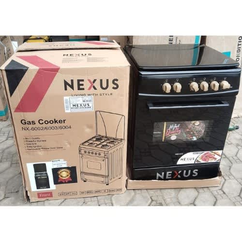 4 Gas Burner Gas Cooker With Gas Oven And Grill - Nx-600 - View 5