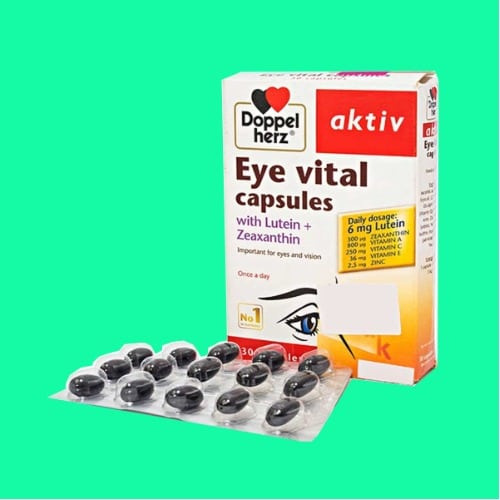 Aktiv Eye Vital Capsules With Lutein + Zeaxanthin -30 Capsules - View 3