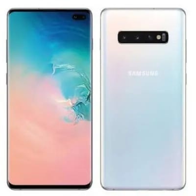 Galaxy S10 Plus - 6.4" - 128GB ROM - 8GB RAM - Single Sim - 4100mAh - White