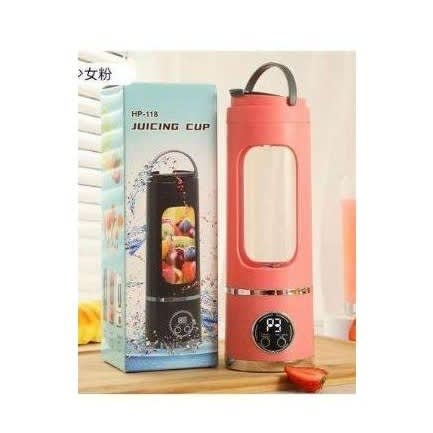 Portable Rechargeable Juicing Cup – Pink - View 2
