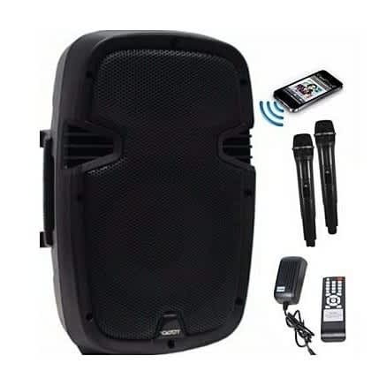 Sonok 8'' Rechargeable Public Address System, Bluetooth 2 Mic