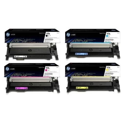 Laserjet Toner Cartridge- Black - Cyan - Magenta & Yellow - 117a