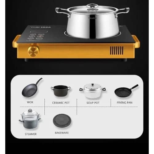 Smart Infrared Electric Cooker For All Pot Types -3500w - View 2