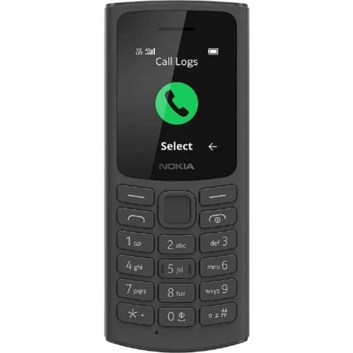105 - 1.8 1" - Dual Sim - 4g - 16MB RAM - 32MB ROM - 1020mAh - Black - View 2
