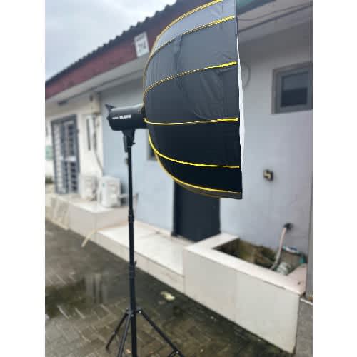 Sl60w Professional Led Video Light Kit With 85cm Beauty Dish Softbox & Light Stand - View 3