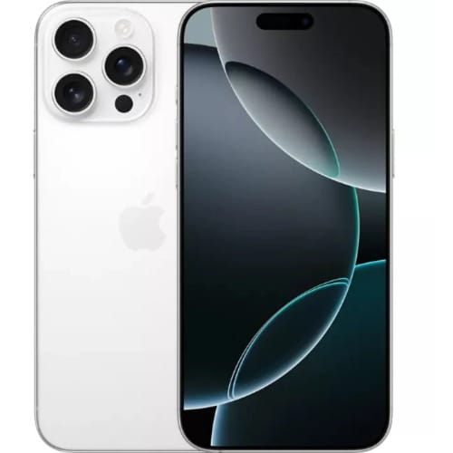 iPhone 16 Pro Max - 6.9" - 512GB ROM - 8GB RAM - Single Sim – 5G - 4685mAh – White Titanium