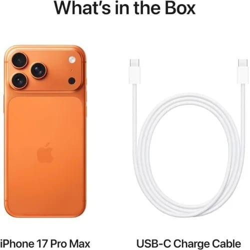 IPhone 17 Pro Max - 12GB - 256GB - 5G - Cosmic Orange - View 3