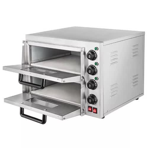 Double Layer Electric Pizza Oven - 3000W - View 4