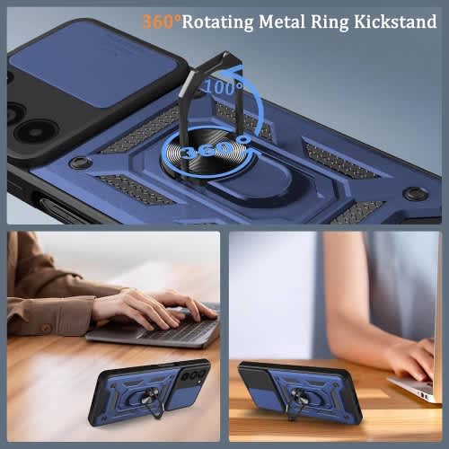Resistant Case With Sliding Lens Protector For Xiaomi Redmi 15 4g Ultra - View 3