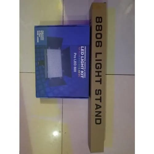 Led Video - Studio Light Pro Led 600 With stand  - 35w - View 2