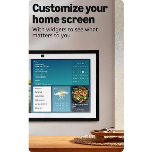 Amazon Echo Show 15 2nd Gen, Full Hd 15.6" Kitchen Hub Home Organization- Built-in Fire Tv - View 4