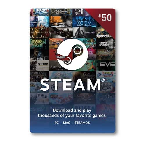 $50 Steam Wallet Gift Card / Code / Steam Key - View 3
