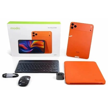 Modio M47 5g Tablet With Keyboard - 10.1" - 512gb Rom - 12gb Ram - Dual Sim - 10000mah - Orange - View 3