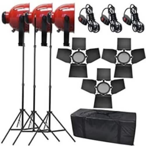 Red Head Studio Light 3 In 1 With Dimmer Plus Bag For 3 Light Heads - View 2