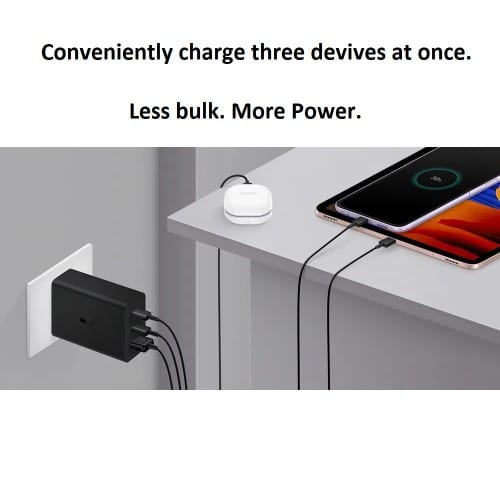 3-ports Trio Super-fast Charger - 65w - View 3