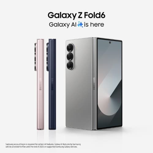 Galaxy Z Fold 6 - 5g - 7.6" - 256GB ROM - 12GB RAM  - 4450mAh - View 6