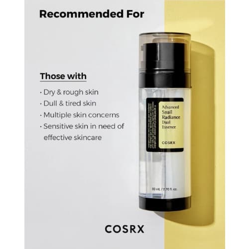 Cosrx Advanced Snail Radiance Dual Essence - 80ml - View 5
