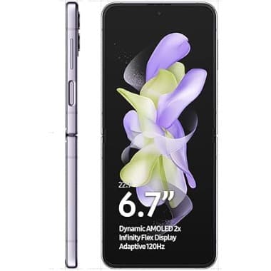Galaxy Z Flip 4 5g - 6.7" - 128gb Rom - 8gb Ram - Single Sim - 3700mAh - Purple - View 3