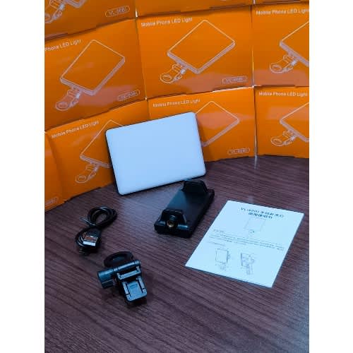 Mobile Phone Led Light Vl-60bi  Mobile Rechargeable Content Creator Vlog Light For Camera, - View 8