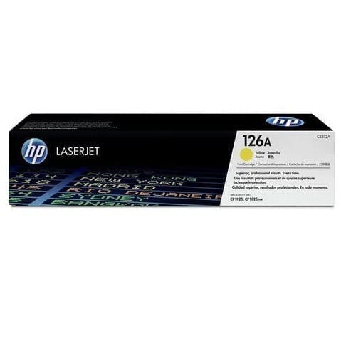 126a Yellow Laserjet Toner Cartridge - View 2