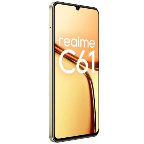 Realme C61 - 6.78"HD+ - 128GB ROM - 6GB RAM - 4G LTE - Dual SIM - 5000mAh - Golden - View 2