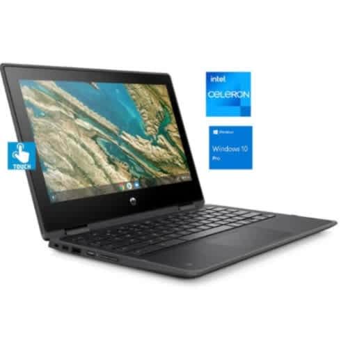 Hp Probook 11 X360 - 128gb Ssd-touchscreen-intel Celeron-4gb Ram-windows 10 With Mouse - View 6